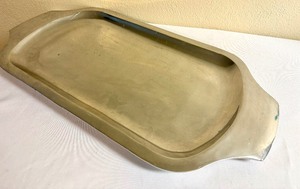 lot 94 image: Large Vintage Nambe 424 Platter