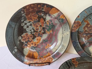 lot 160 image: Three Beautiful Artisan Crafted Pottery Pasta Bowls