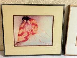 lot 73 image: Pair of Vintage Framed R.C. Gorman Prints