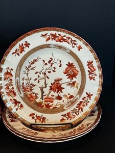 lot 206 image: Set of 7 Vintage Spode Indian Tree Soup Bowls