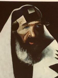 lot 181 image: Framed The Praying Jew The Rabbi of Vitebsk