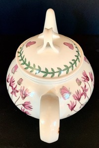lot 227 image: Vintage PORTMEIRION Botanic Garden CYCLAMEN & INSECTS Teapot