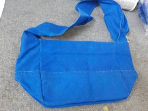 Free People Canvas Bag 21x 11 with zipper
