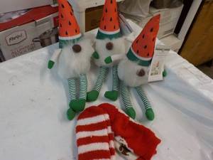 Summer Mini Gnomes and Fuzzy Socks