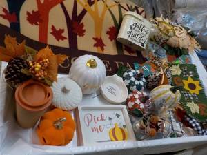 Fall Dcor New Overstock...