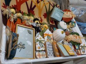 Fall Dcor New Overstock...