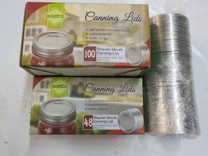 248 Oozita Regular Mouth Canning Lids