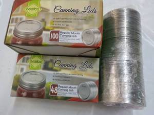 248 Oozita Regular Mouth Canning Lids