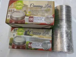 248 Oozita Regular Mouth Canning Lids