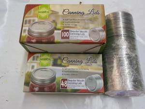 248 Oozita Regular Mouth Canning Lids