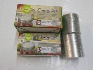 248 Oozita Regular Mouth Canning Lids