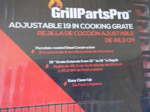 Case of 8 Grill Parts Pro Adjustable 19 Cooking Grates
