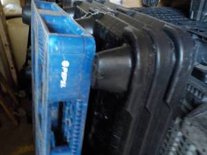 4 Plastic Pallets...