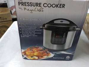 The Pressure Cooker 8 qt by Mega Chef