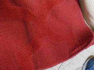 7ft x 10ft Red Rug...