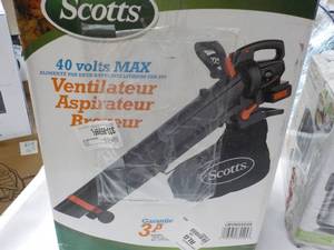 Scotts 40 Volt Max Blower...