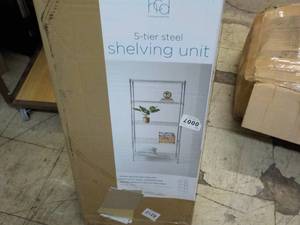 5 Tier Steel Shelving Unit...