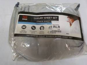 300 Thread Ct Bamboo Blend Queen Sheet Set