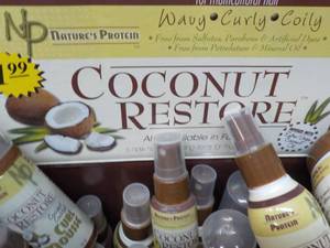 37 pc Coconut Restore Trial Sizes - 6 different Products