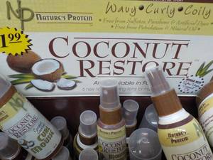 37 pc Coconut Restore Trial Sizes - 6 different Products