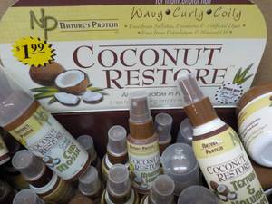 37 pc Coconut Restore Trial Sizes - 6 different Products