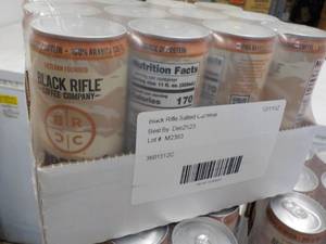 12 pack Black Rifle Salted Caramel Coffee Best by 12292023