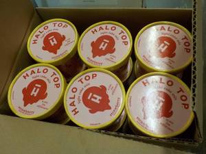12 Halo Top Strawberry Individual Cake Mixes- just add water and microwave