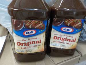 2 x 5 lb. 2 oz Bottles Kraft Original Barbecue Sauce