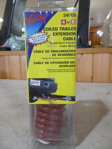 lot 20 image: Valley Coiled Trailer Extension Cord