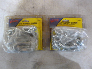 lot 27 image: 2 Valley Safety Chains