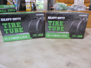 lot 34 image: 2 Heavy Duty Tire Tubes