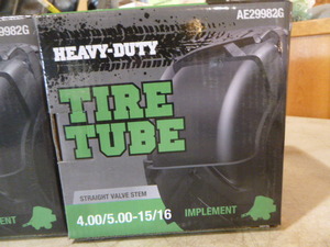 lot 39 image: 2 Heavy Duty Tire Tubes