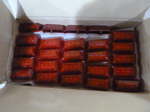 lot 52 image: 50 Lumen X Red ClearanceMarker Lights