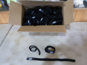 lot 63 image: Box of Valley Velcro Straps