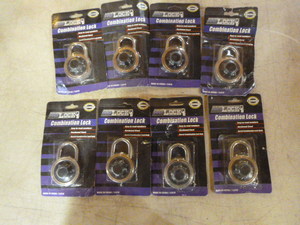 lot 88 image: 8 Sterling Pro Lock Combination Locks