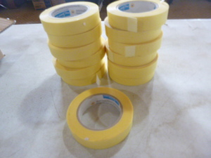 lot 103 image: 13 Rolls of Blue Dolphin Masking Tape
