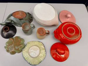 Lot of Vintage Frankoma Pottery plus