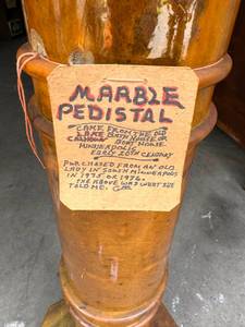 Marble Pedistal