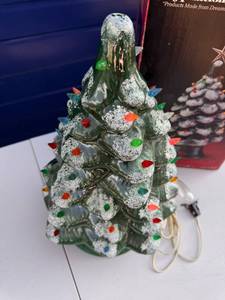 Vintage Ceramic Christmas Tree