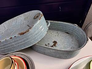 Vintage Enamelware Lot
