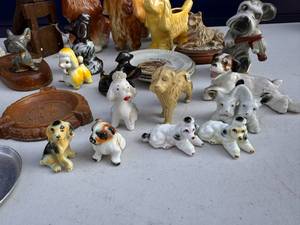 Vintage Dog Figuine Lot