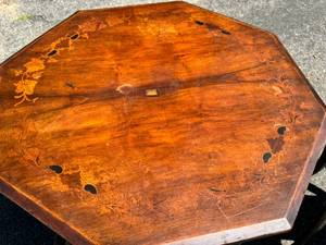 Two Wood Side Tables