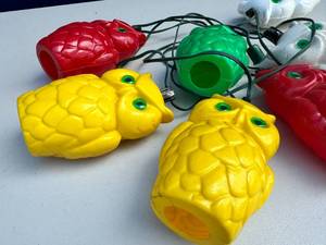Vintage Owl Blow Mold String Lights