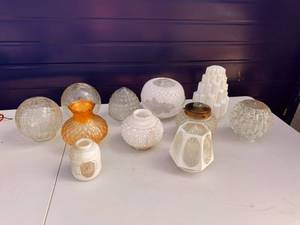 Eleven Vintage Ceiling Light Covers