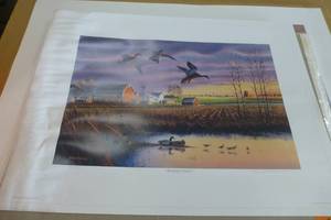 lot 48 image: Changing Seasons I by Raedeke 18x24