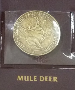 lot 113 image: 50 Mule deer medallions