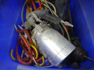 lot 178 image: Paint sprayer, jigsaw, drill, hand saw and more