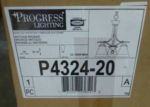 lot 206 image: New in box hanging light fixture