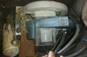 lot 212 image: Bosch 10 inch circular saw