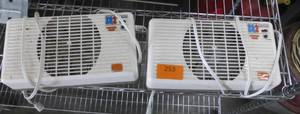 lot 253 image: 2 small register airflow booster fans